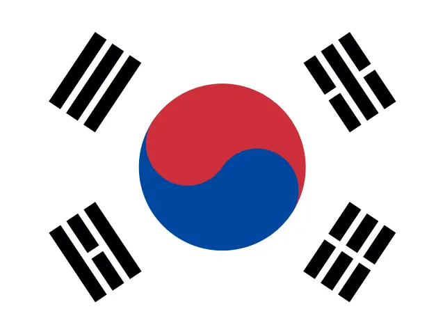 South Korea flag