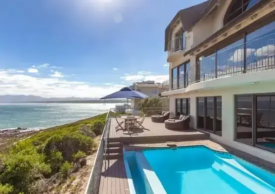 mansion overlooking ocean