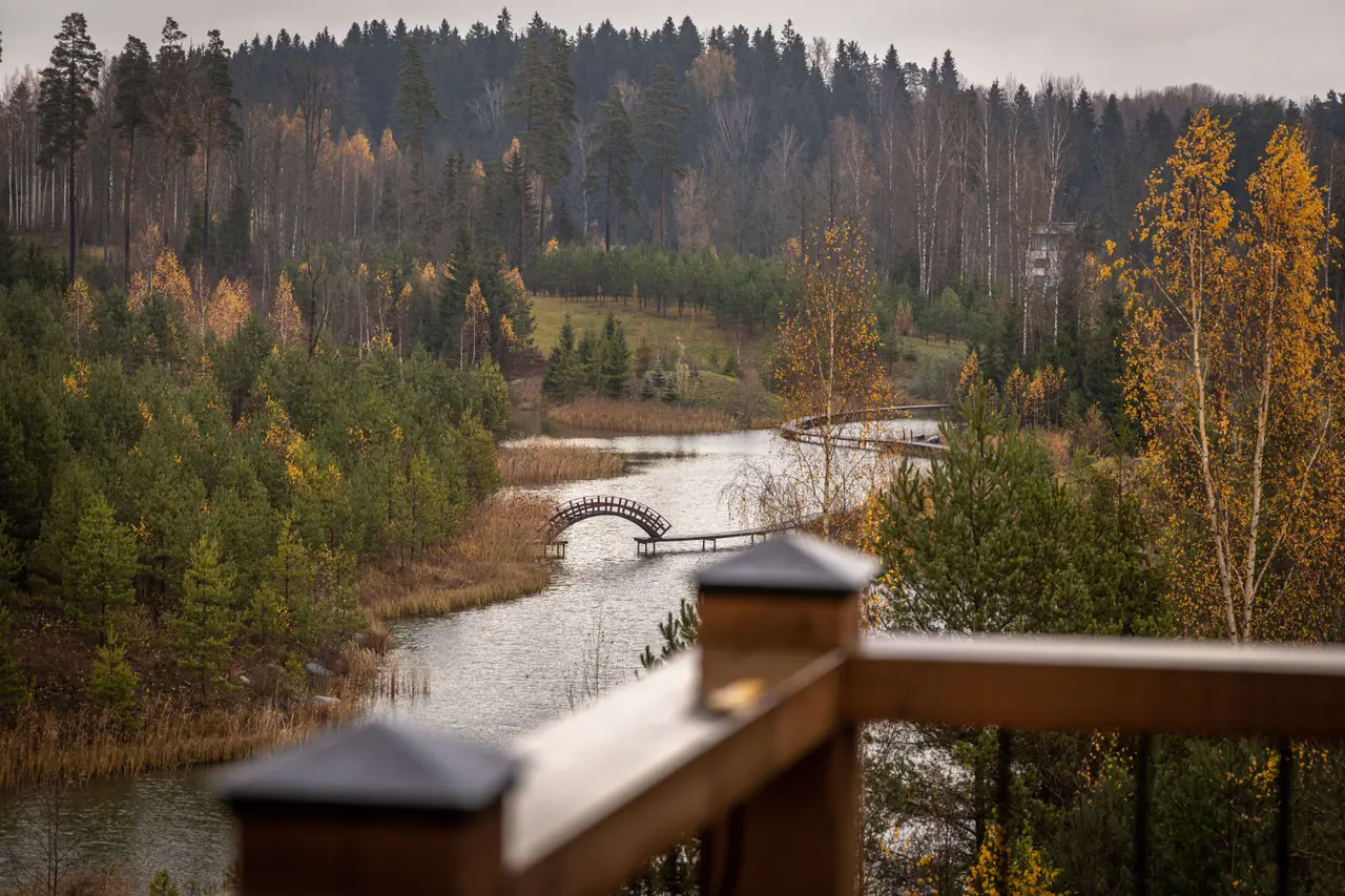 Narbuli Retreat House in Latvia
