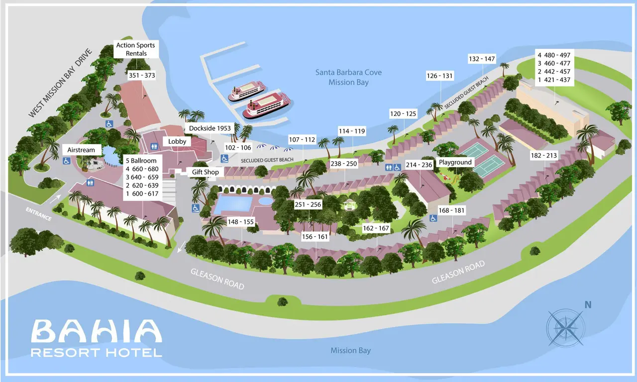 The Bahia Resort Hotel