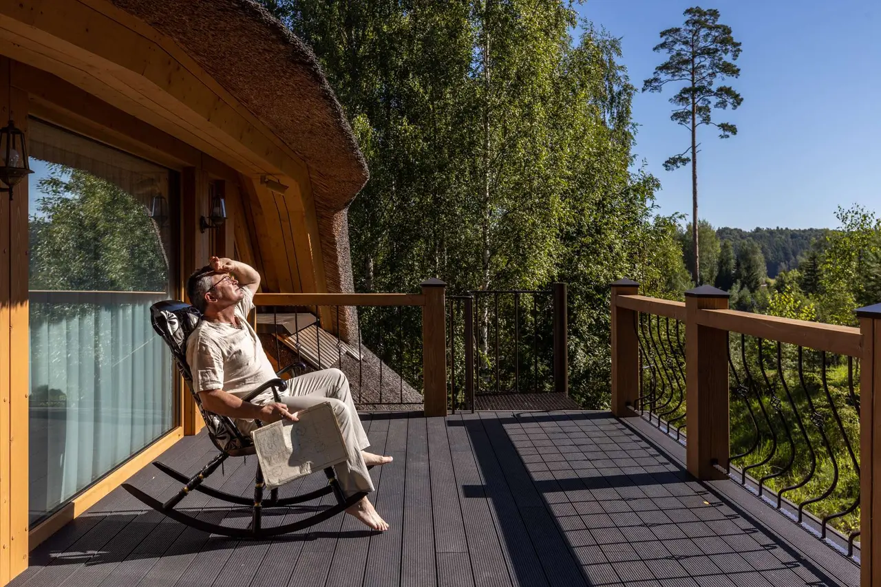 Narbuli Retreat House in Latvia